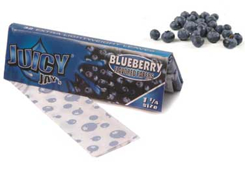 Ризла JJ's Blueberry - Самокрутки - Вкусовые ароматизированные бумажки - Магазин бонгов бонгшоп.рф